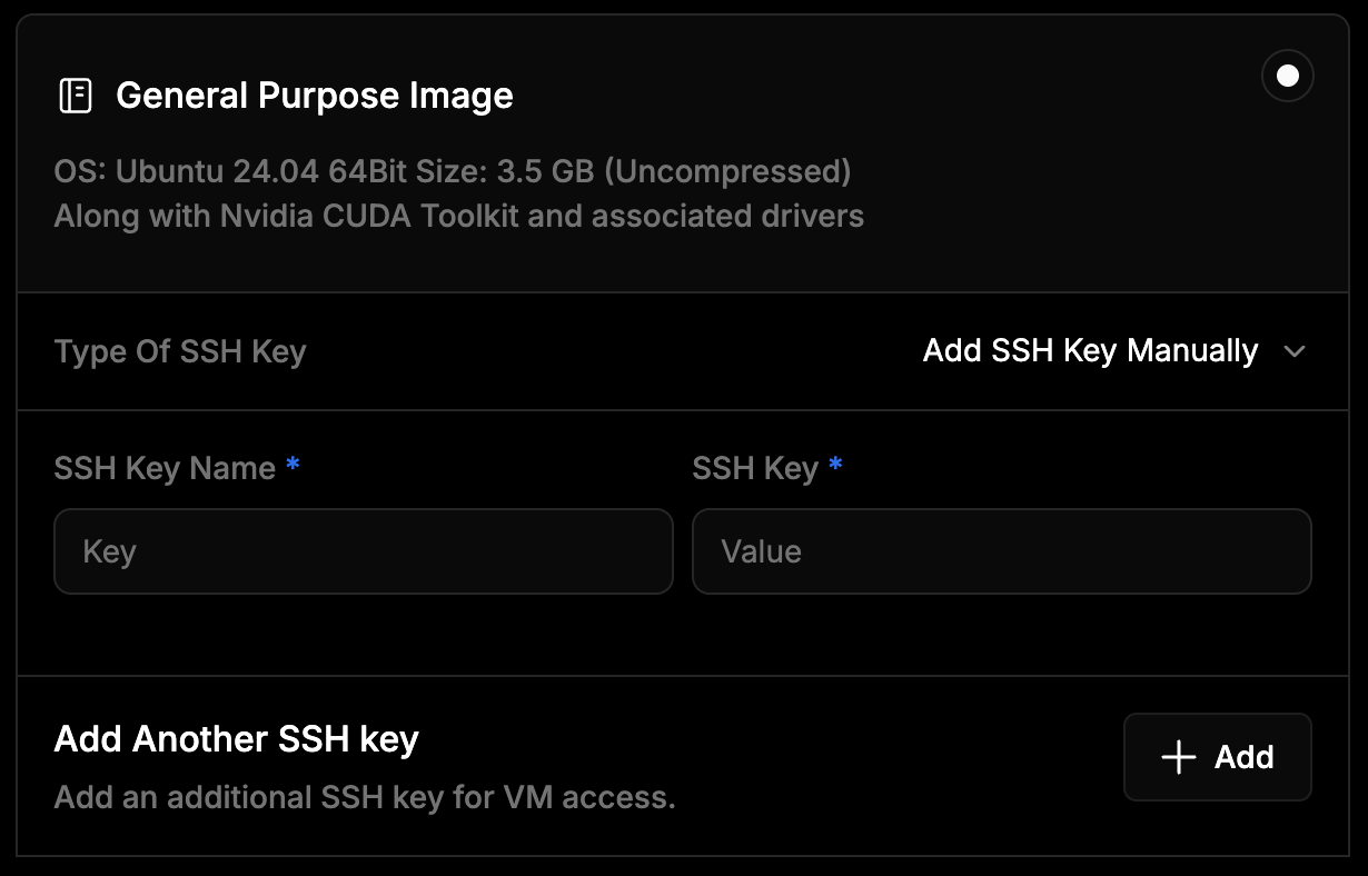 IO Cloud VM General Purpose Image Pn