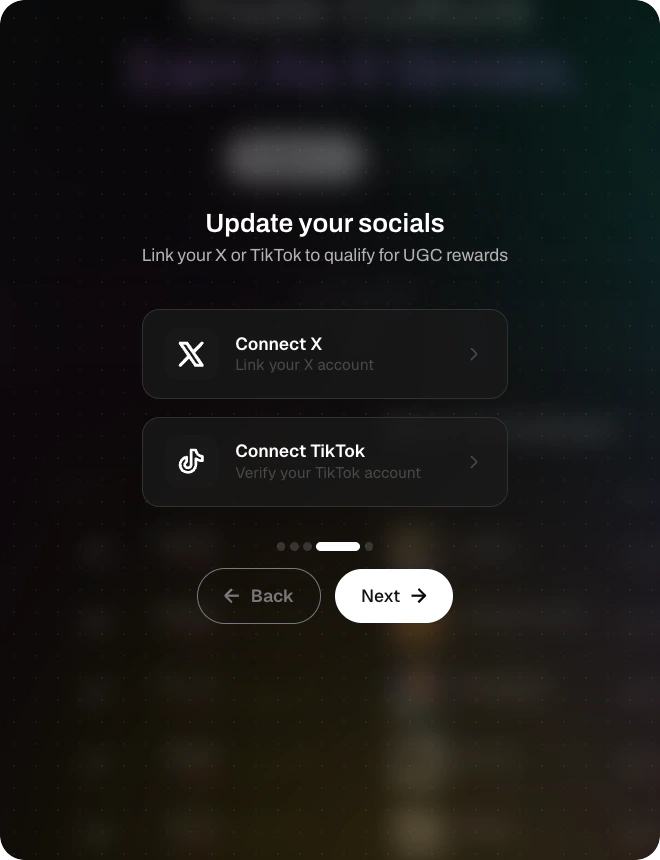 Connect X and TikTok accounts