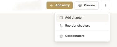 Add Chapter