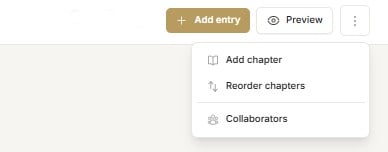 Reorder Chapters