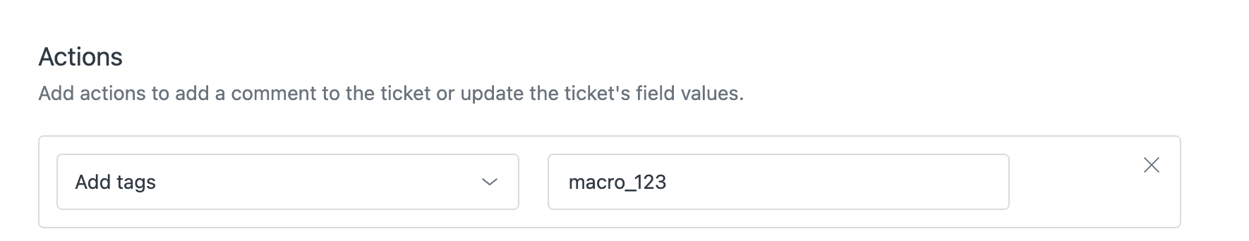 Add tags to enable macro AI