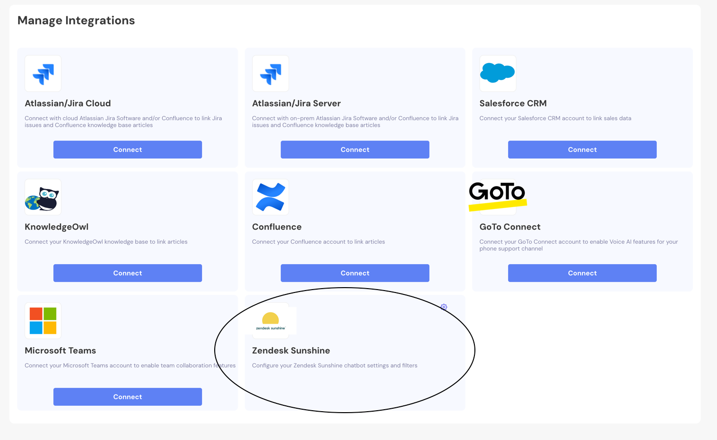 IrisAgent Manage Accounts