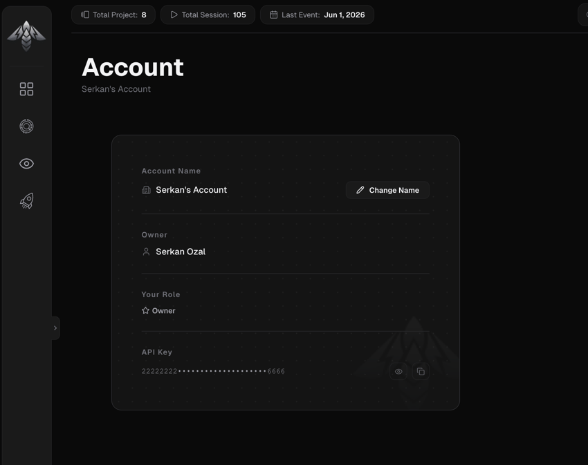 IronBee Console — Account Page