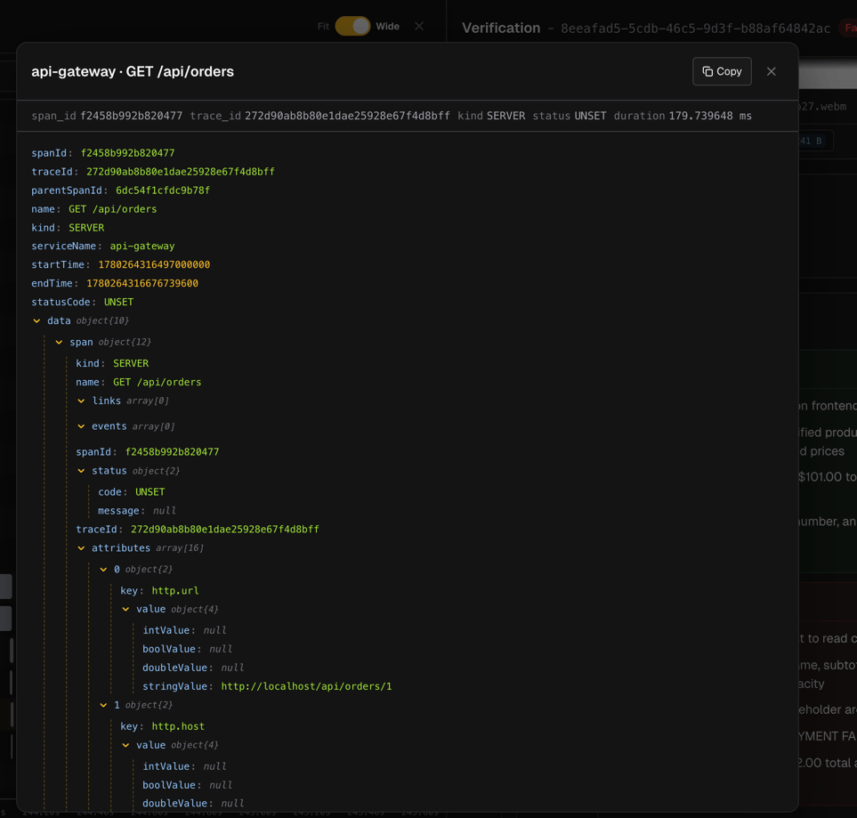 IronBee Console — Span Detail