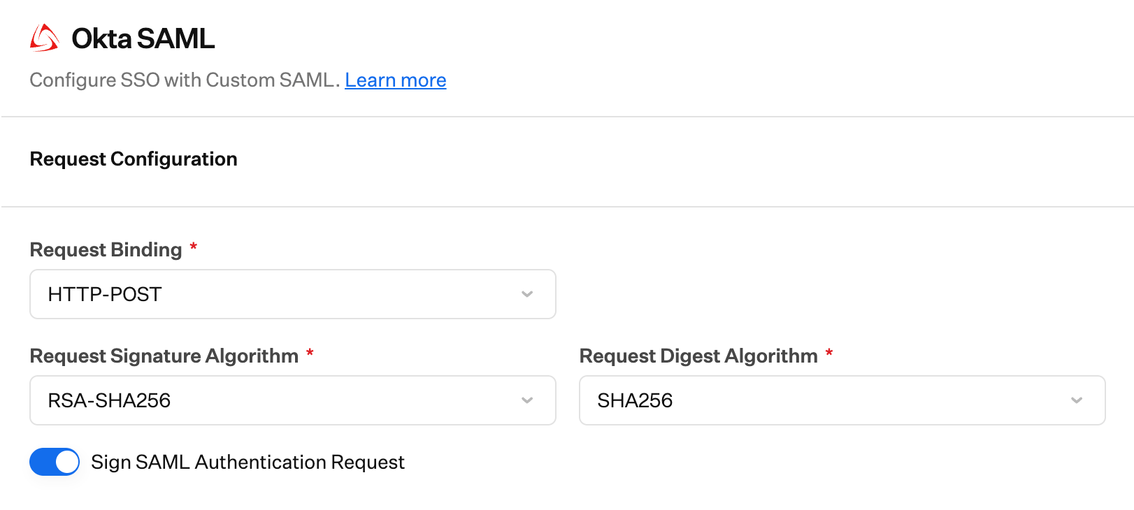 Iru Endpoint Save for SAML configuration