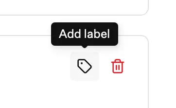 Blueprint Routing block with custom label
