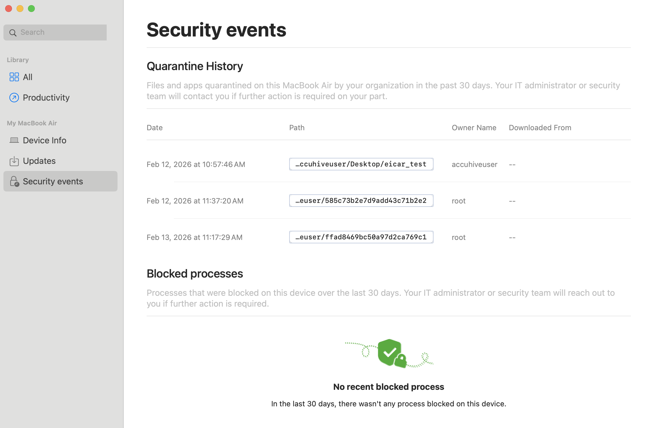 Configure the EDR Library Item step or screen