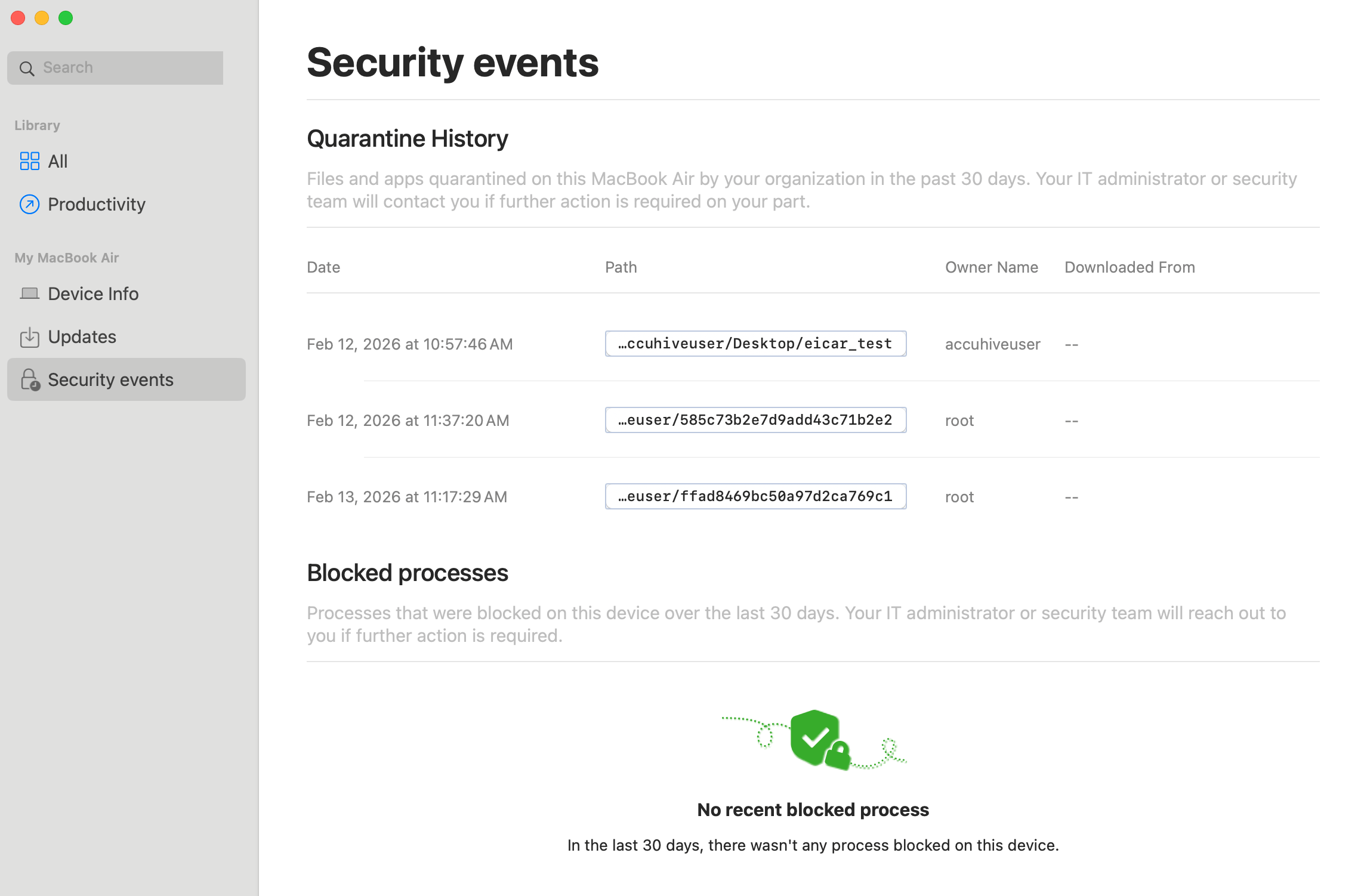 Configure the EDR Library Item step or screen