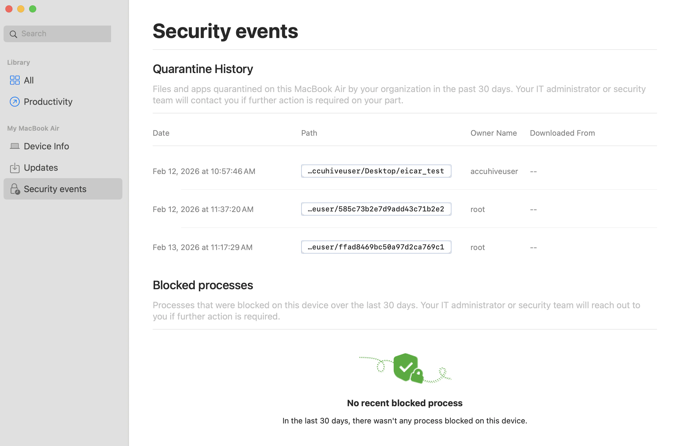 Configure the EDR Library Item step or screen