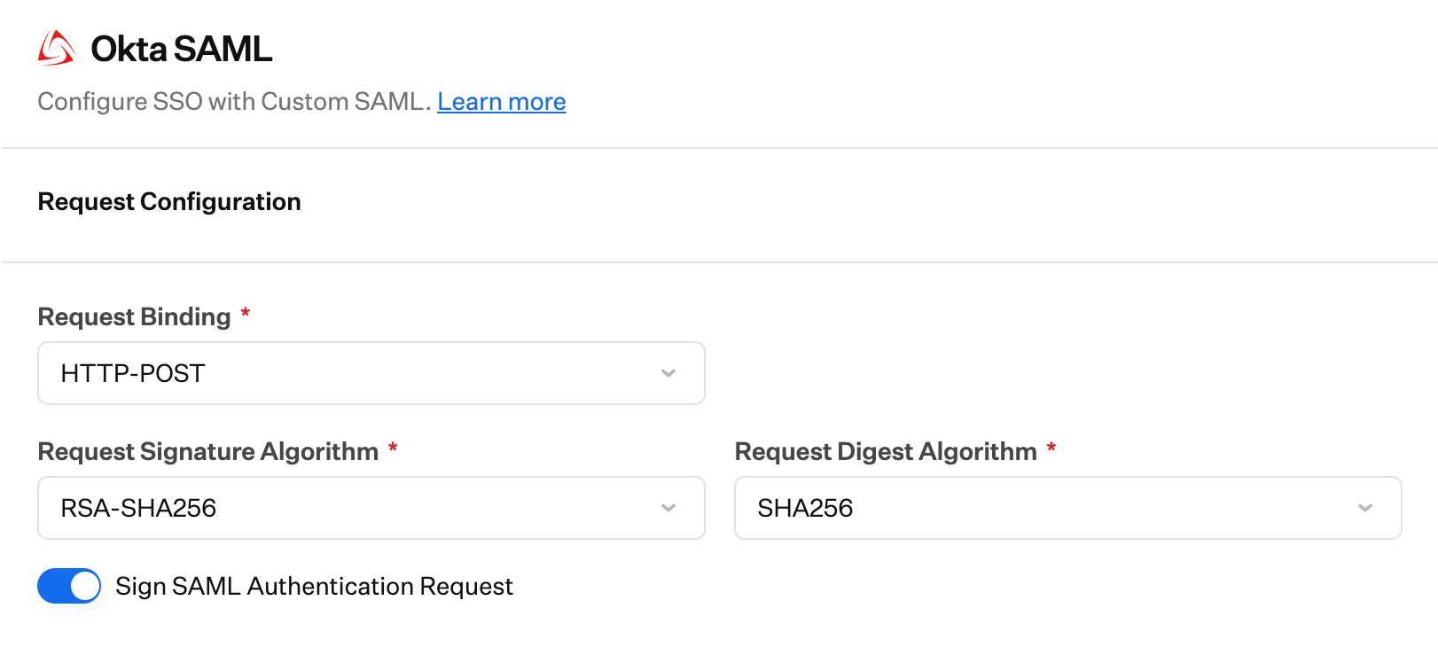 Iru Endpoint Save for SAML configuration
