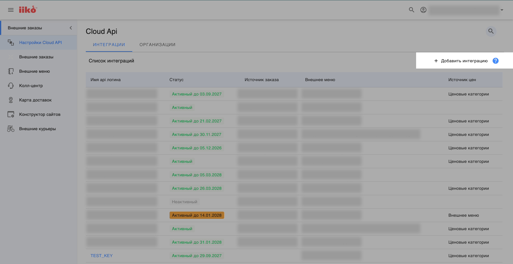 Iikoweb – API Token – 2