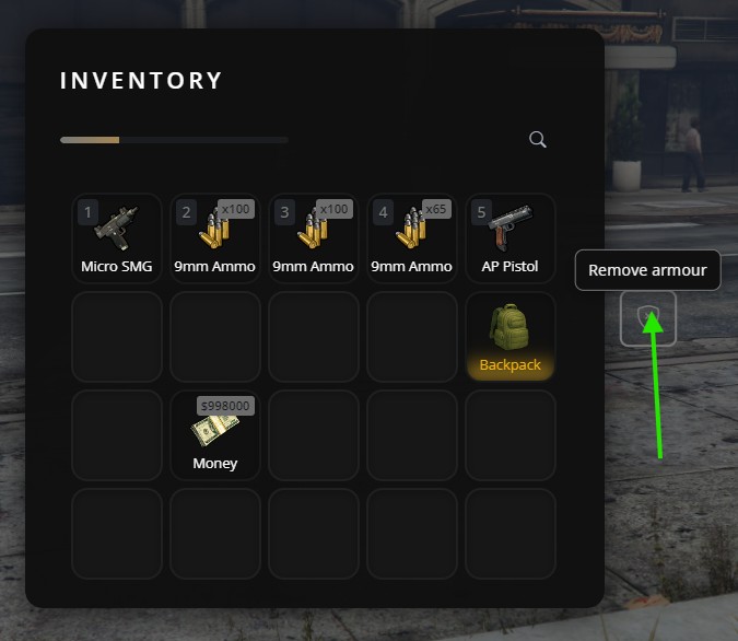 Action buttons 2nd screenshot