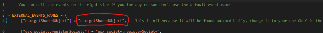 Edited shared object example