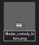 Add a hash before the name