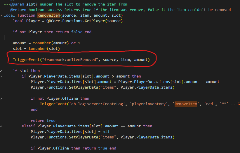 QBCore hook example 2