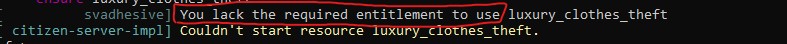 Escrow error example