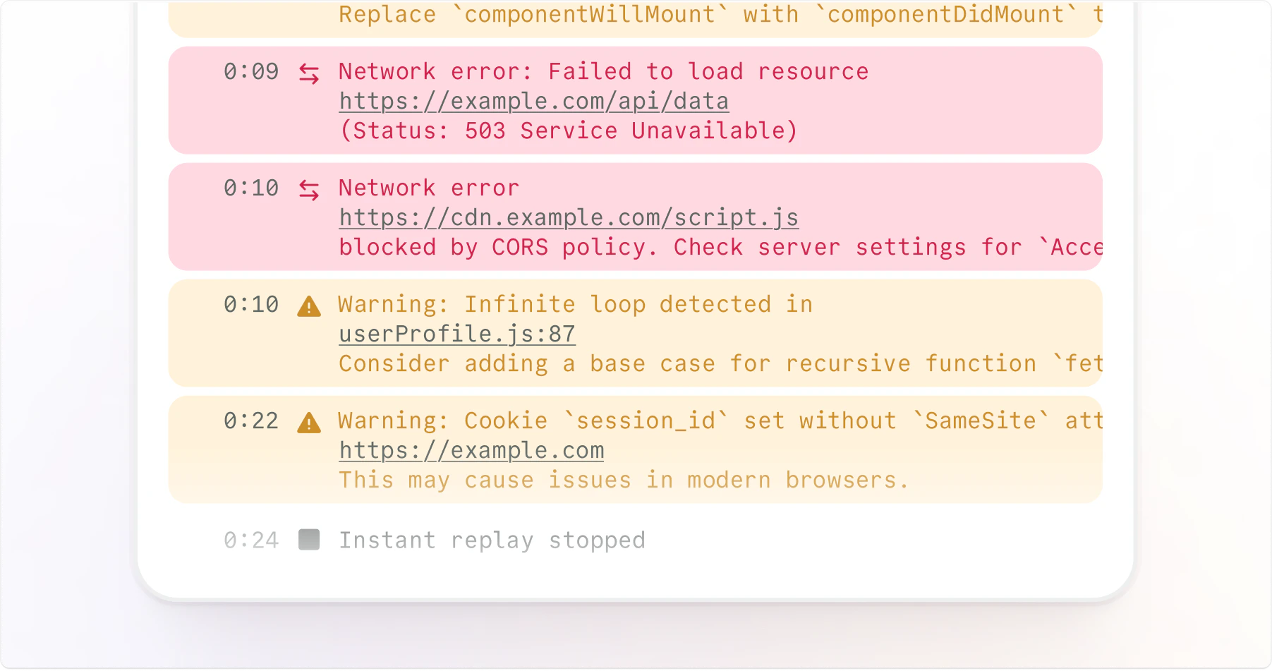 console-log-stream