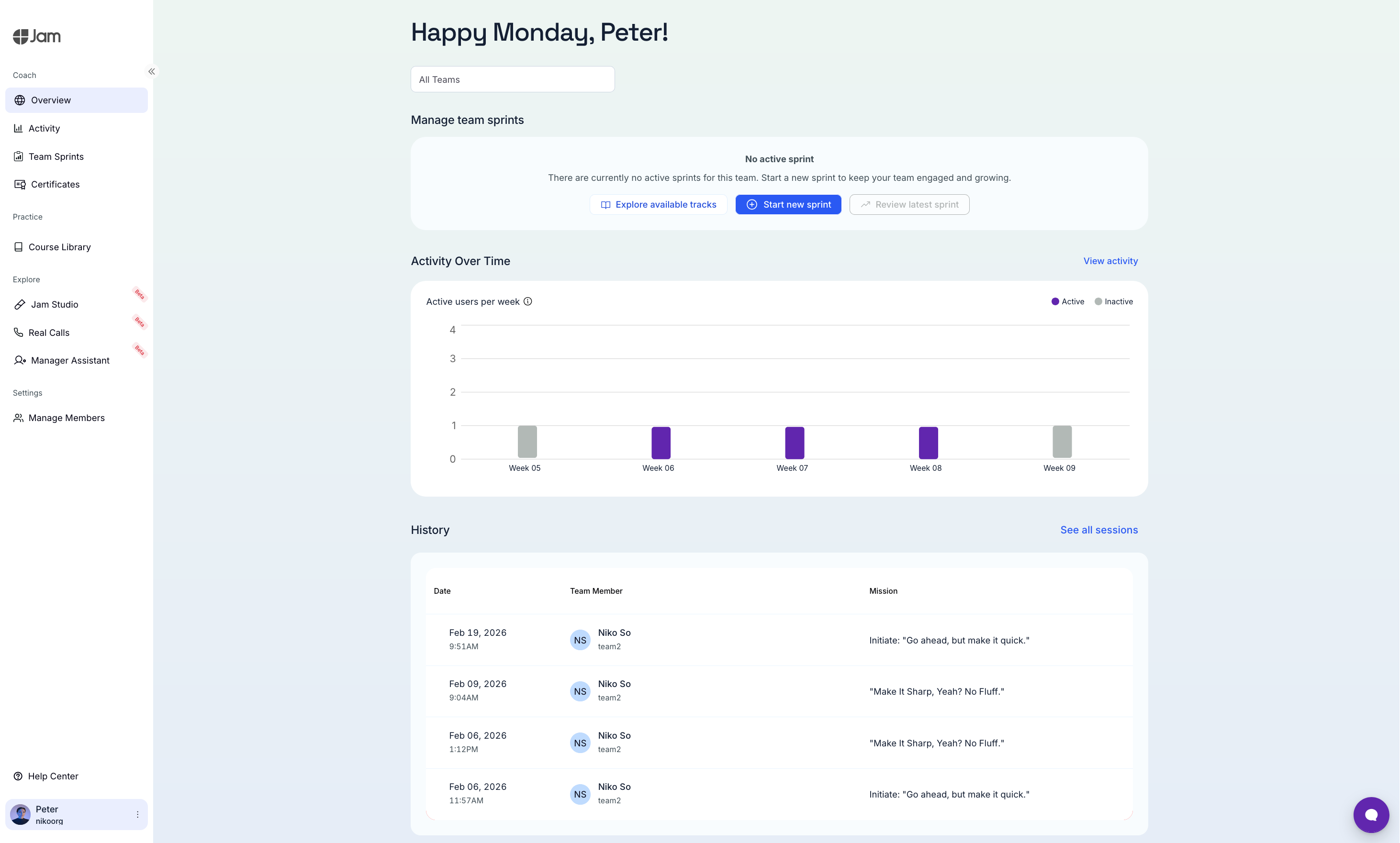 Overview after Enhanced Privacy Mode - individual data hidden