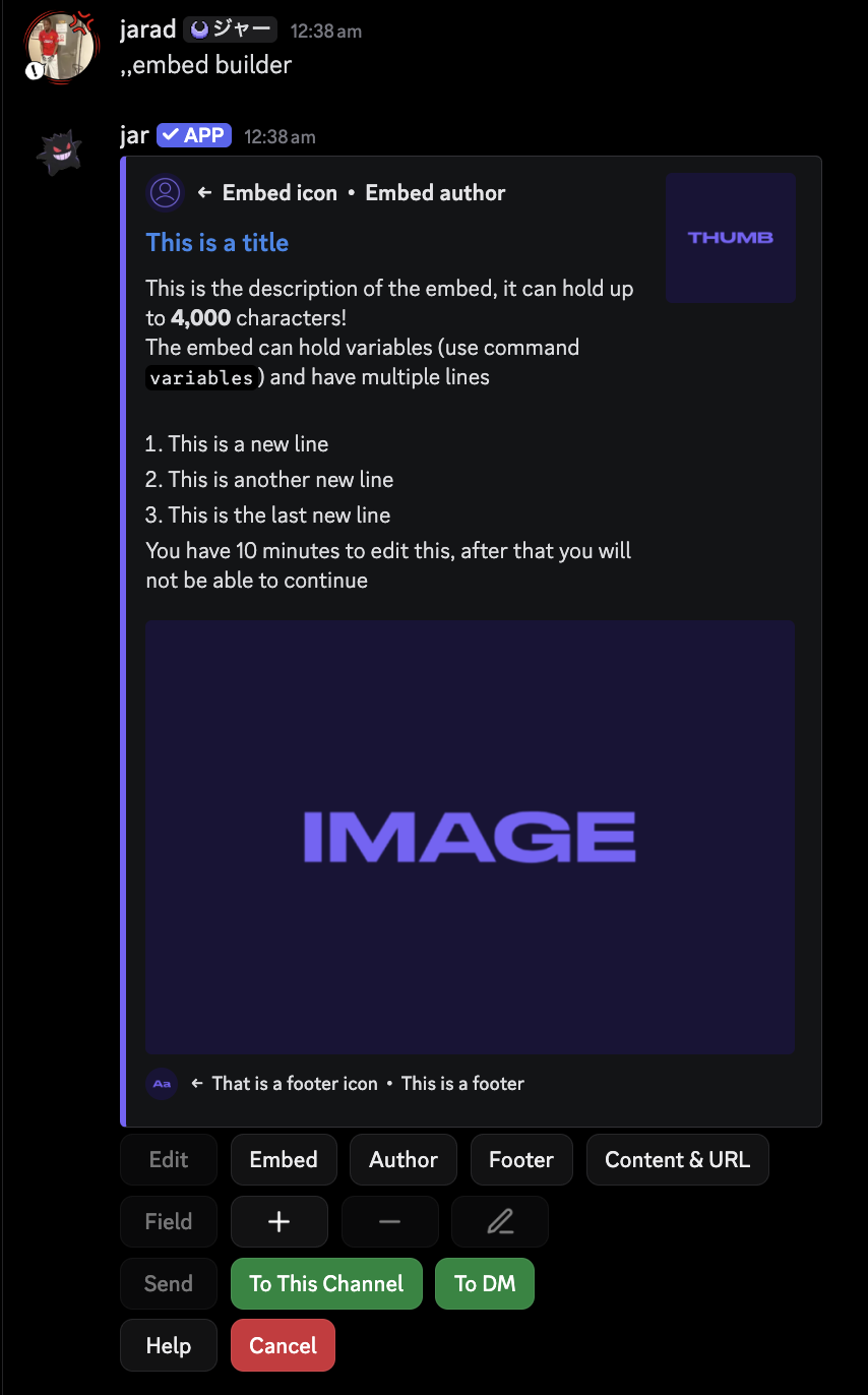 Embeds - jar documentation