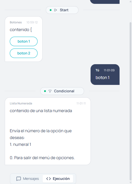 Tarjetas de nodos agrupadas con ícono, nombre y estado