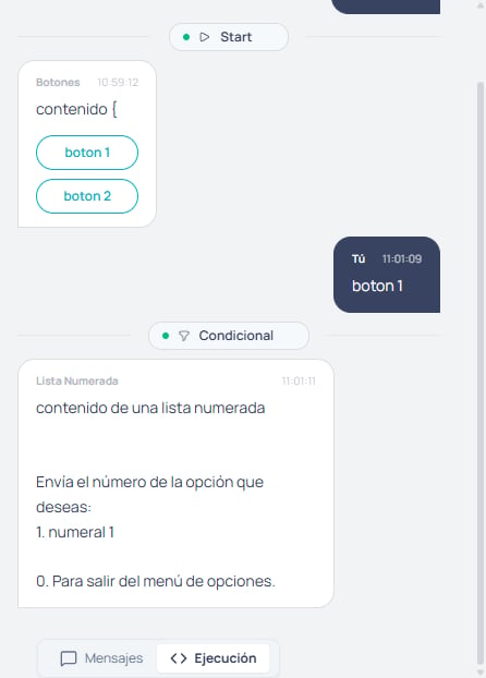 Tarjetas de nodos agrupadas con ícono, nombre y estado