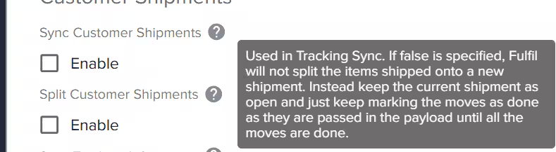 Location mapping section with plus icon to add additional mappings