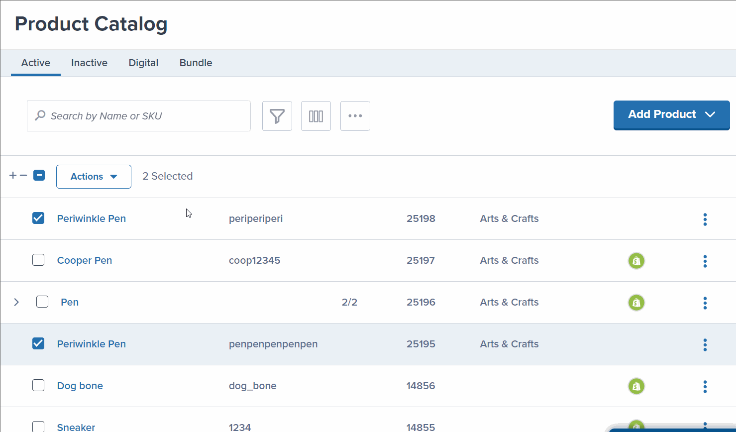 Unmerging seller SKU from Sales Channels page