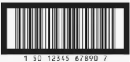 EAN-14 barcode example