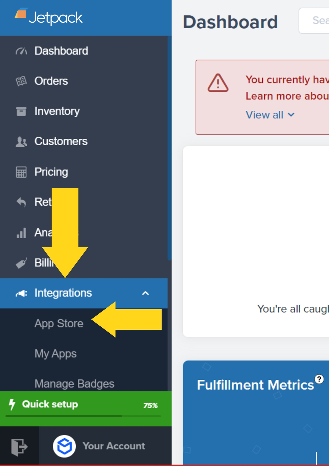 Adobe Commerce app page showing CONNECT APP button