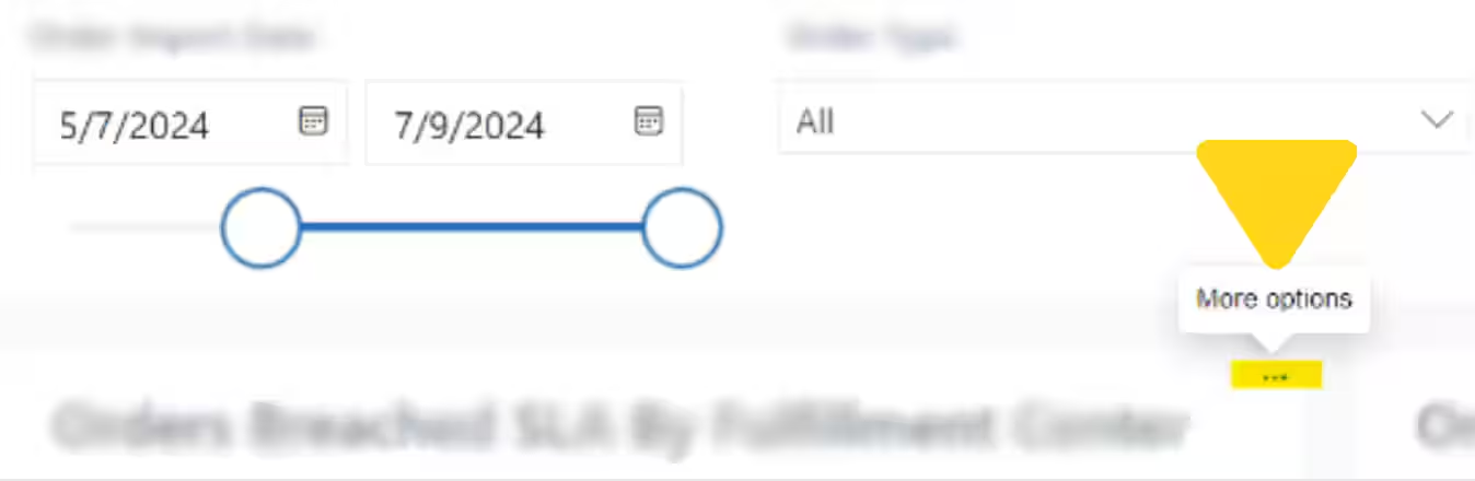 Three-dot menu showing export options