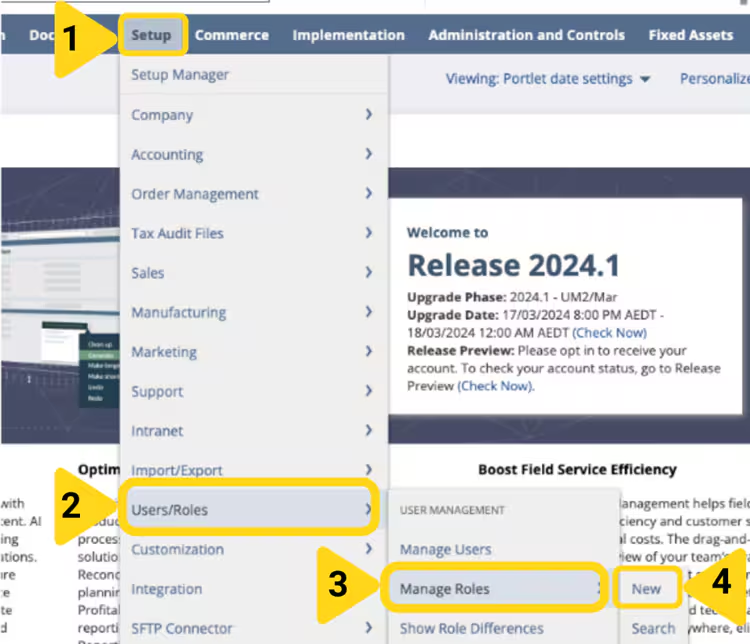 NetSuite Integration record configuration form showing authentication and OAuth 2.0 settings