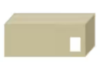 GS1 label placement on box package