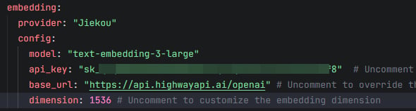DeepSearcher 配置嵌入模型