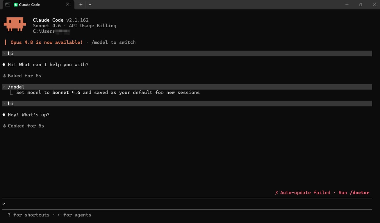 CC Switch Validate