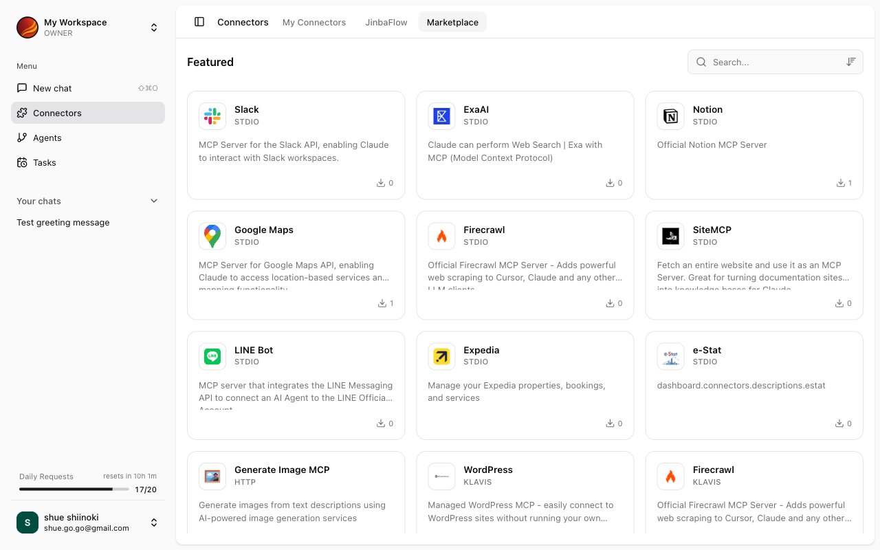 MCP App Store screen