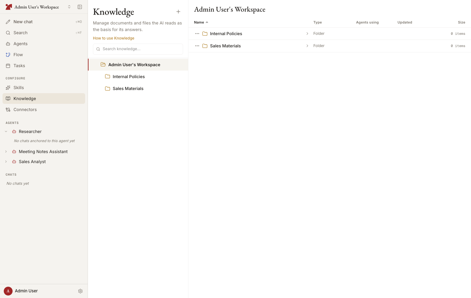 Knowledge page