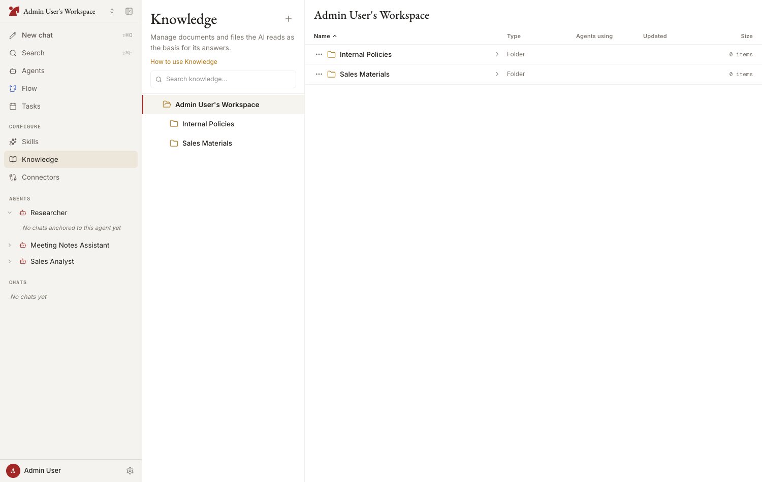 Knowledge page