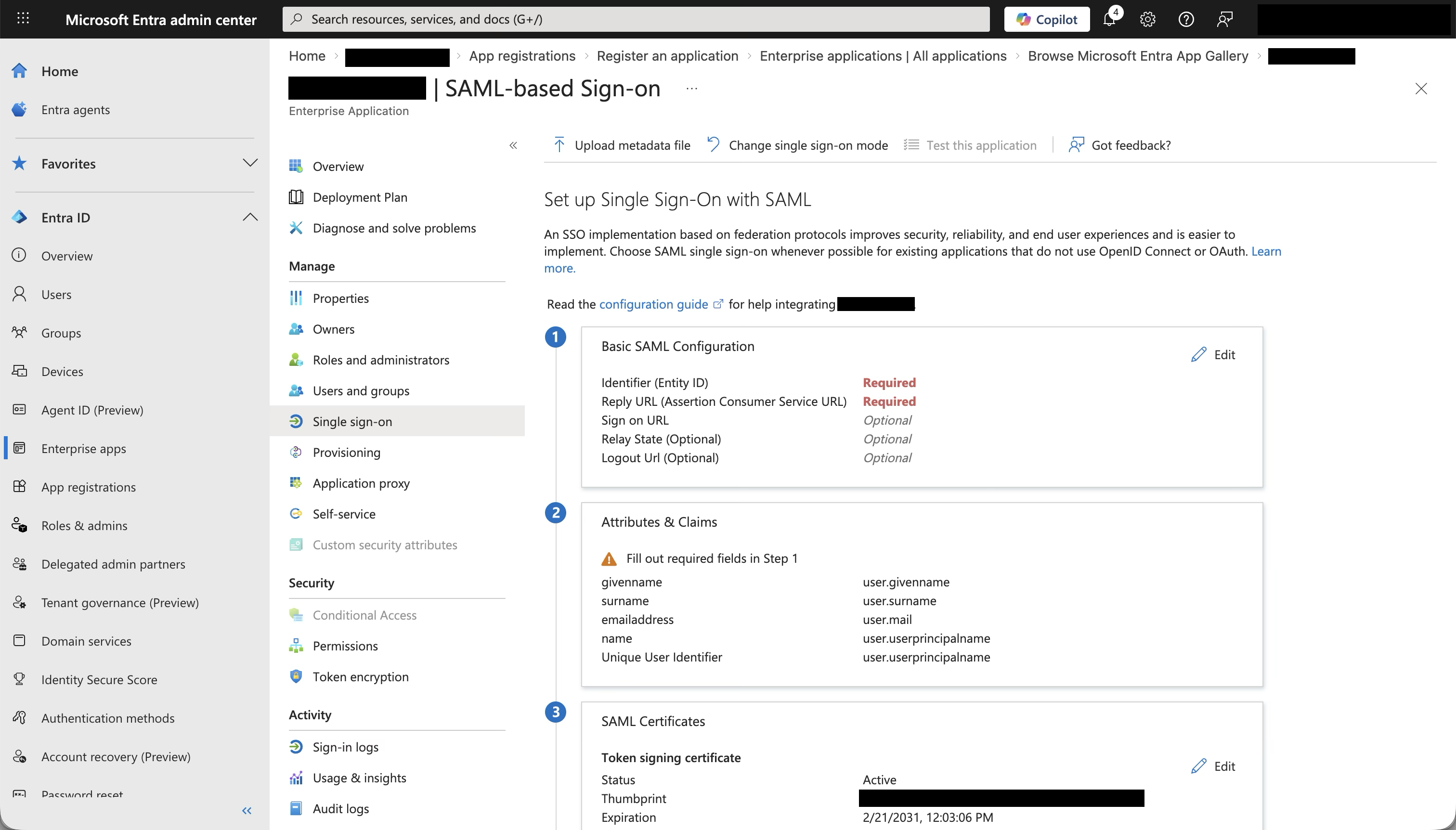 SAML-based Sign-on概要