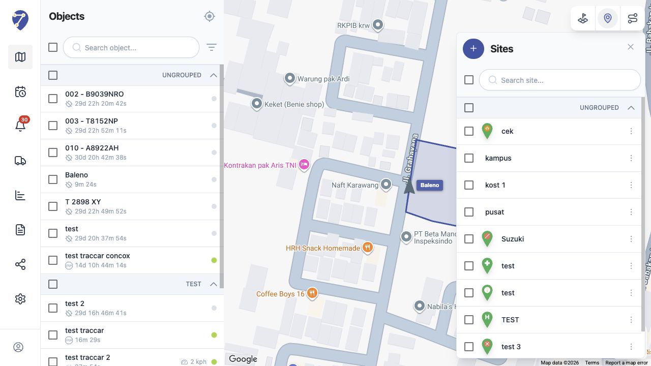 Understanding Sites in Jitra staging
