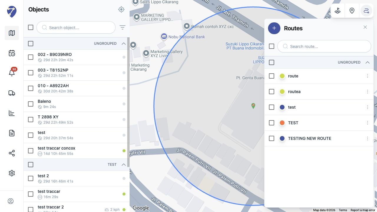 Understanding Routes in Jitra staging