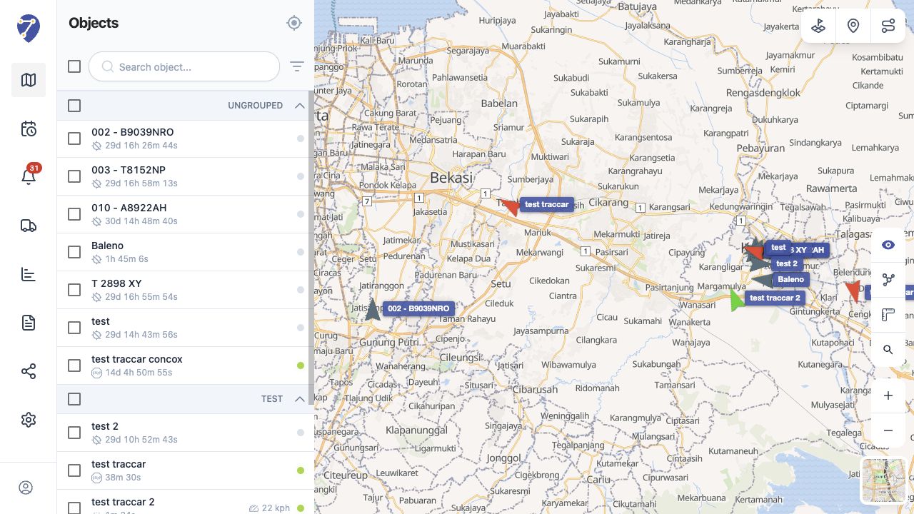 Understanding the Tracking Page in Jitra staging