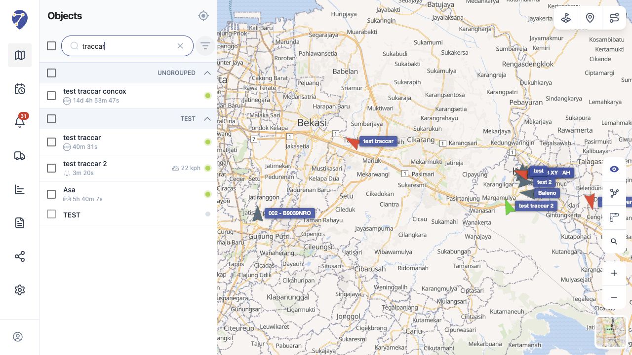 Searching and Filtering Objects in Jitra staging