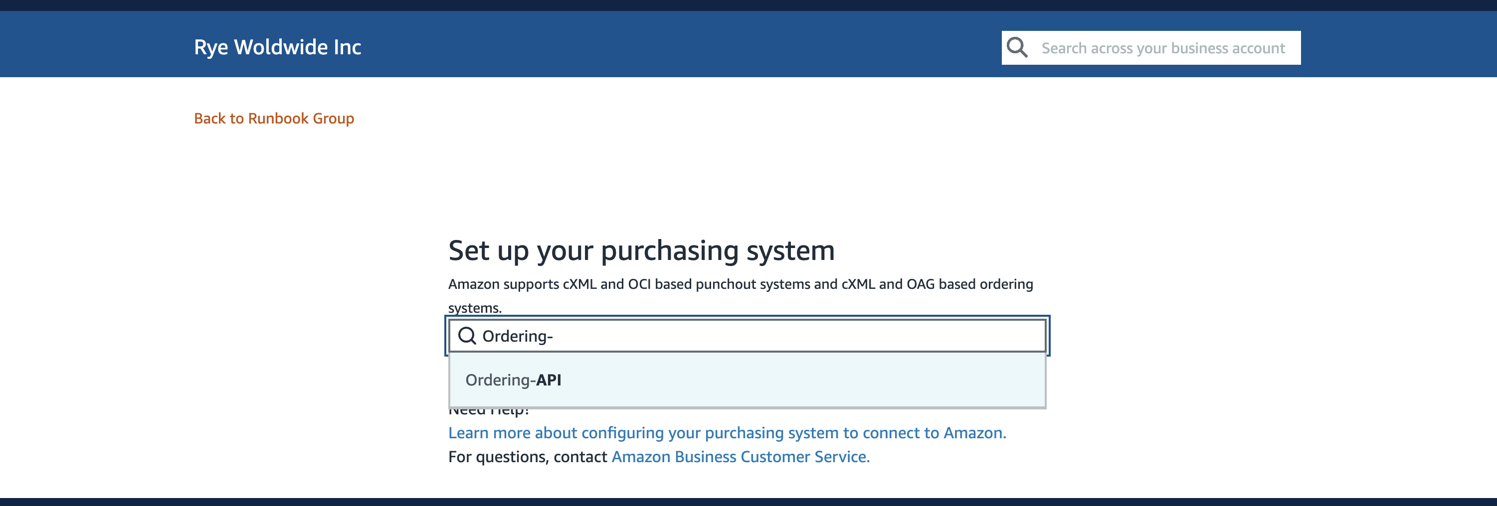 Ordering-API