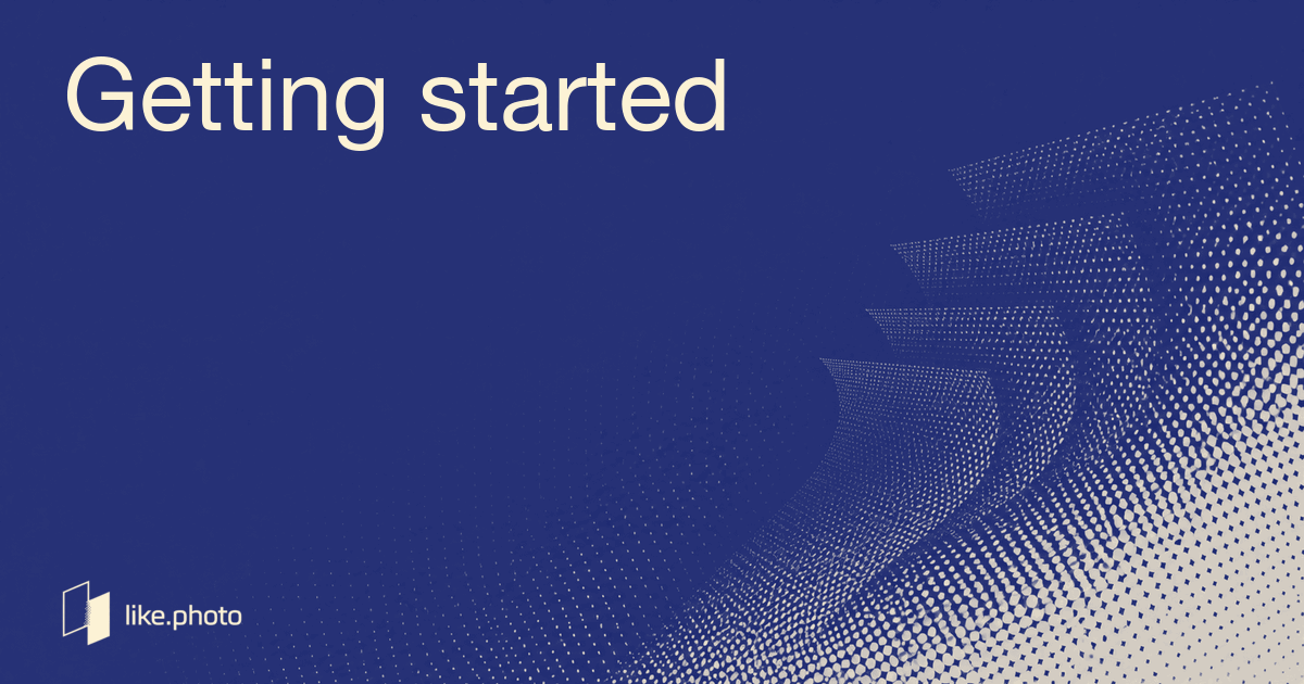 Getting started