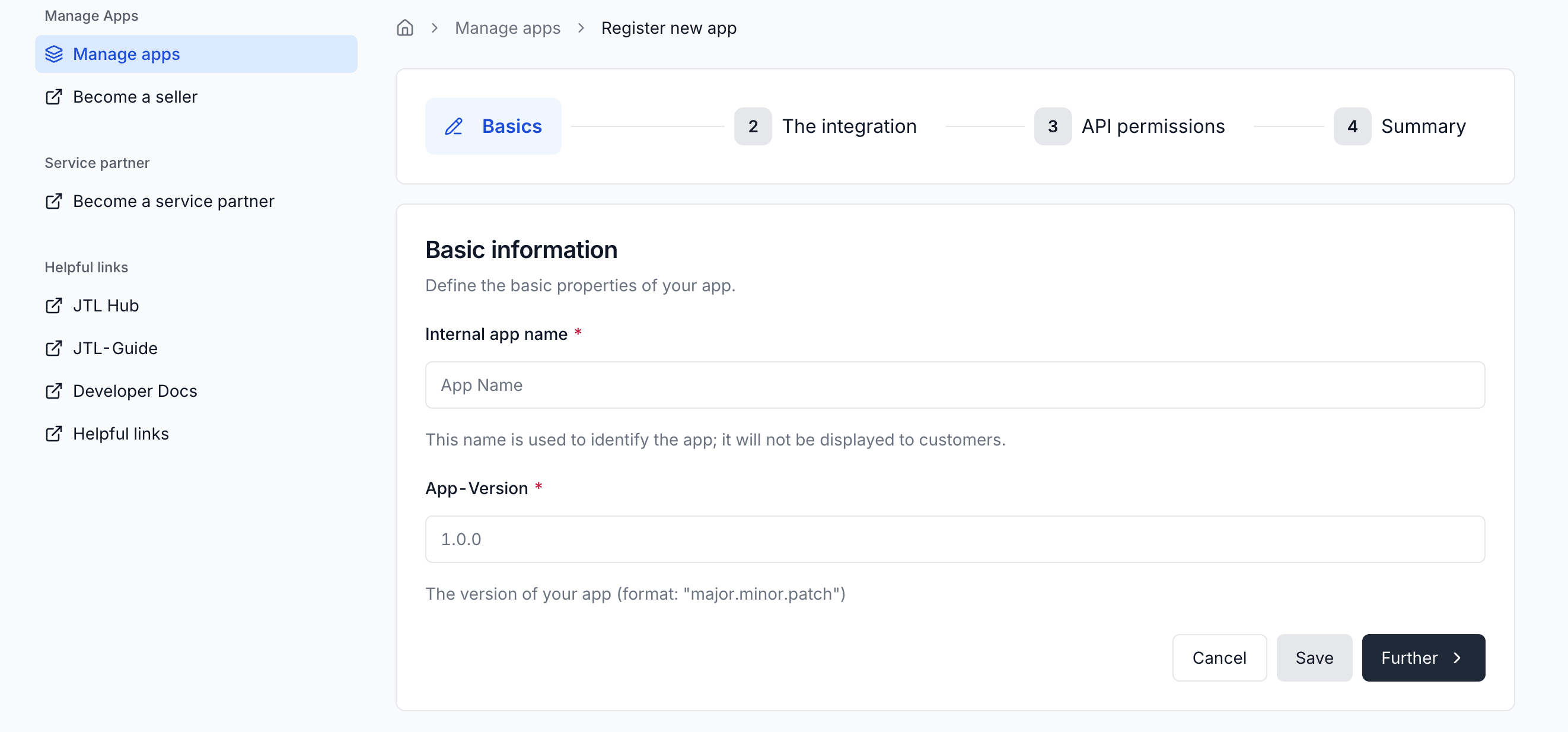 App registration - Basics