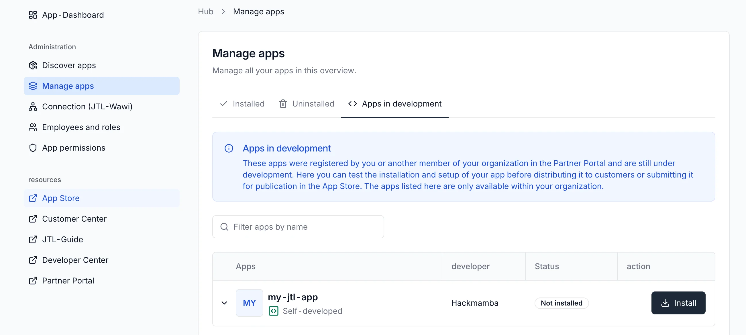 Discover apps