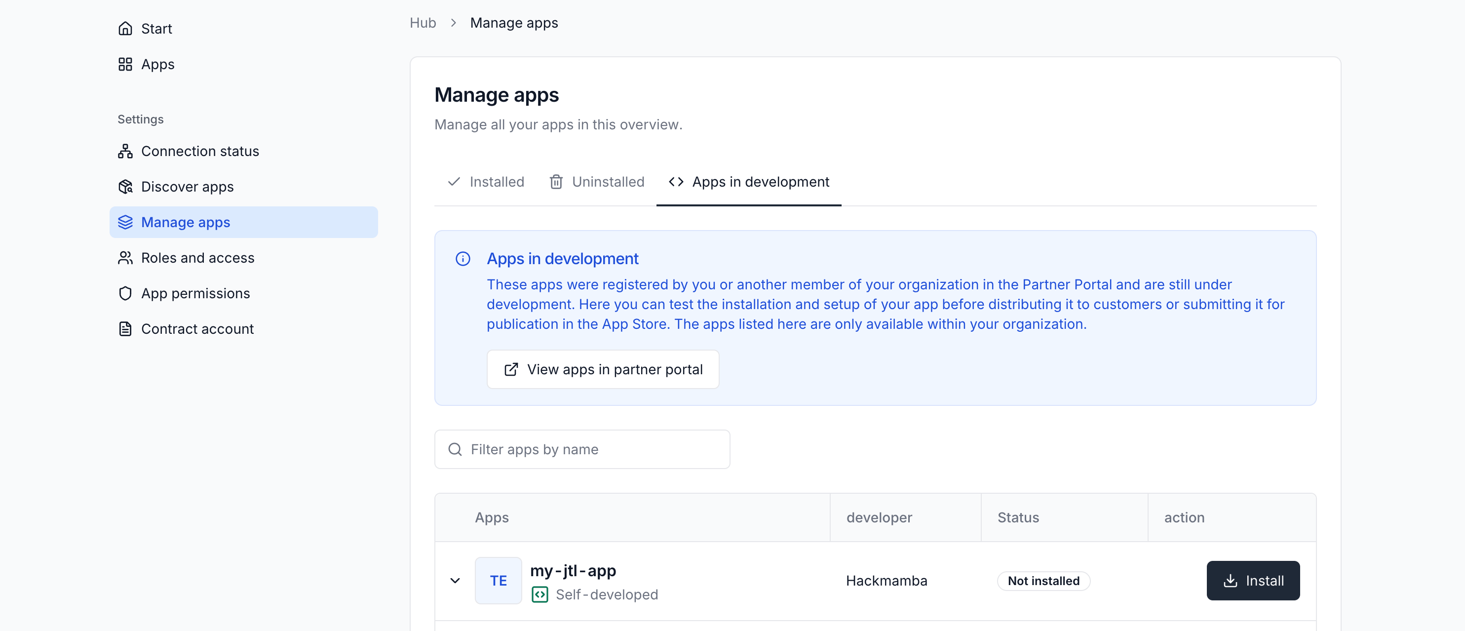 Discover apps
