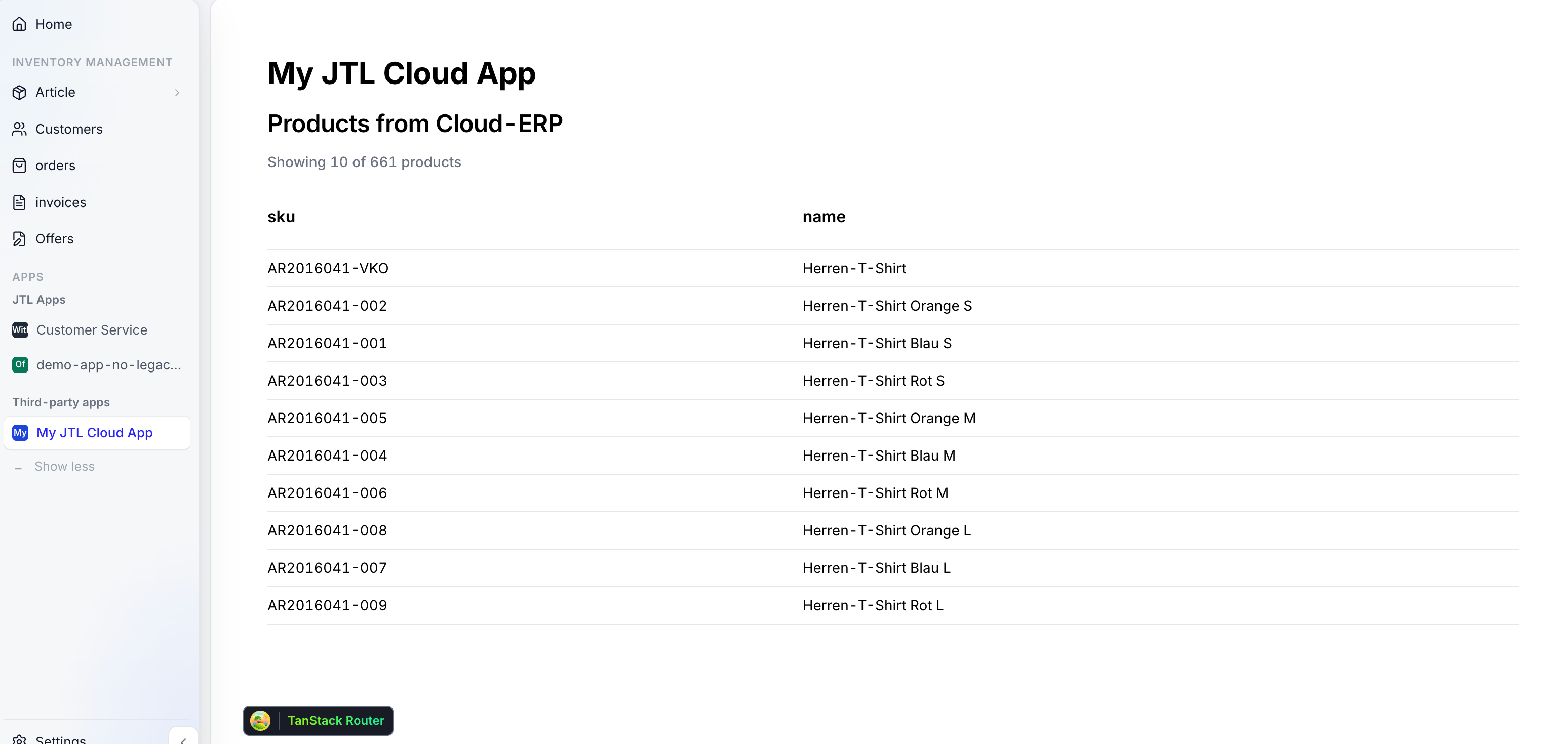 App in ERP From Scratch