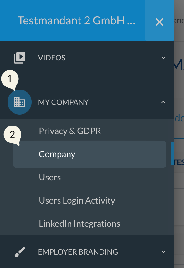 Open Add/Sort Sources in Perview.