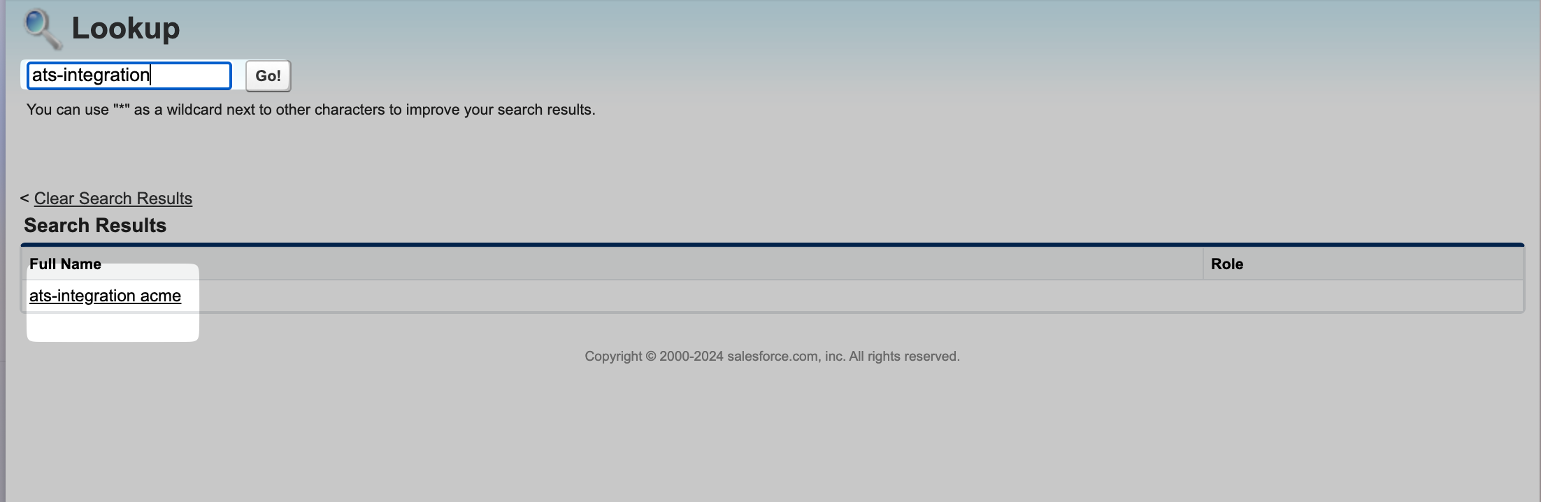 Assign the integration user to the client-credentials flow.